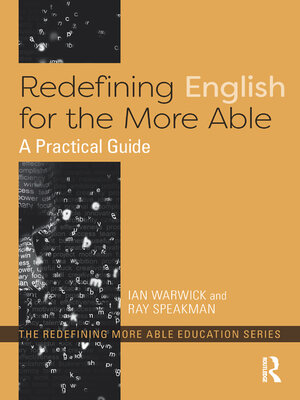 cover image of Redefining English for the More Able